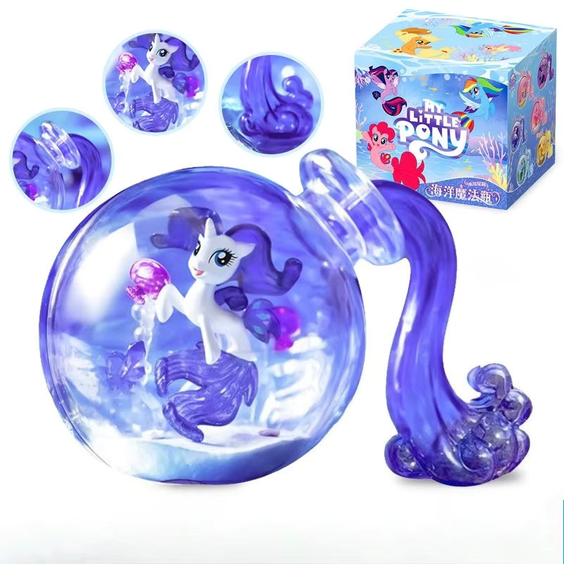 Hasbro My Little Pony Ocean Magic Bottle Blind Box, Meerjungfrau Figur - Bild 2