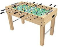 Natural Games Kickertisch mit 22 Spielern und 8 verchromten Stahlstangen, B/T/H: 122 x 61 x 79 cm - Bild 1
