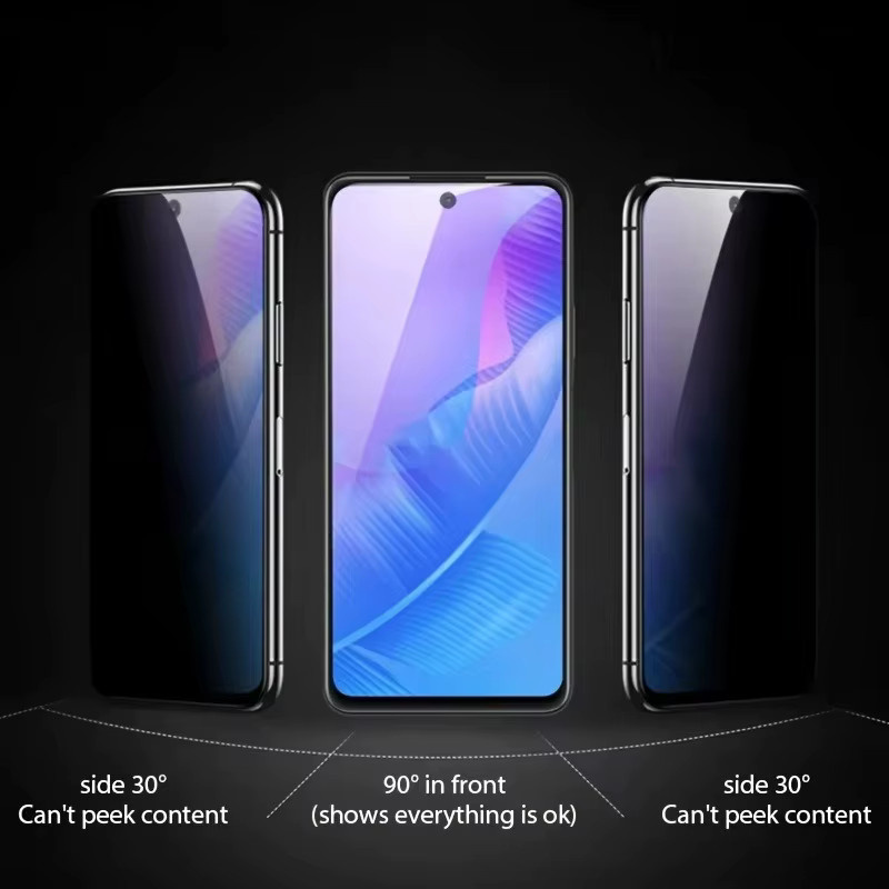 Anti-Spionage Displayschutzfolie aus gehärtetem Glas für Samsung Galaxy A17 A16 A26 A57 A56 A36 A35 A07 A06 A34 A33 A05 A55 A54 A25 A15 A14, transparent - Bild 2