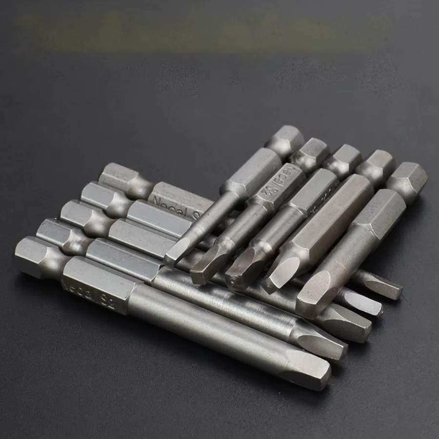 Binoax Magnetisches Quadratisches Schraubendreher Bit Set aus S2 Stahl mit 50 mm und 65 mm Optionen für Präzisionsarbeiten - Bild 2