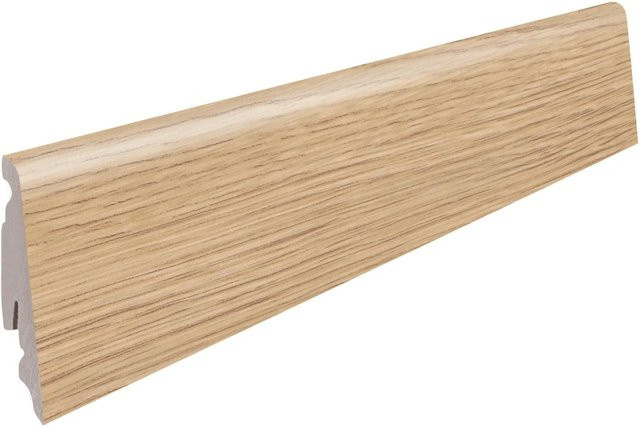 Haro Sockelleiste Eiche Calgary Creme-Portland Puro aus MDF, Farbe: Beige, Höhe: 5,8 cm, Tiefe: 1,9 cm, Länge: 220 cm - Bild 1
