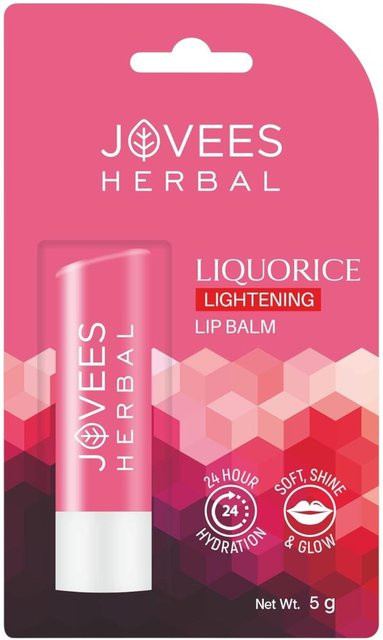 Jovees Lakritz Lippenbalsam Gloss, pink, glänzend - Bild 1