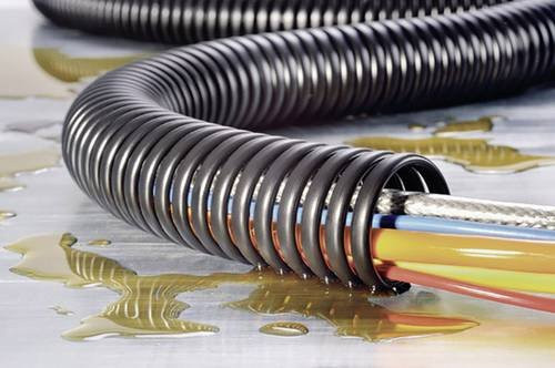 HellermannTyton Spiralschlauch SPS35-PP-BK Schwarz 1m - Bild 1