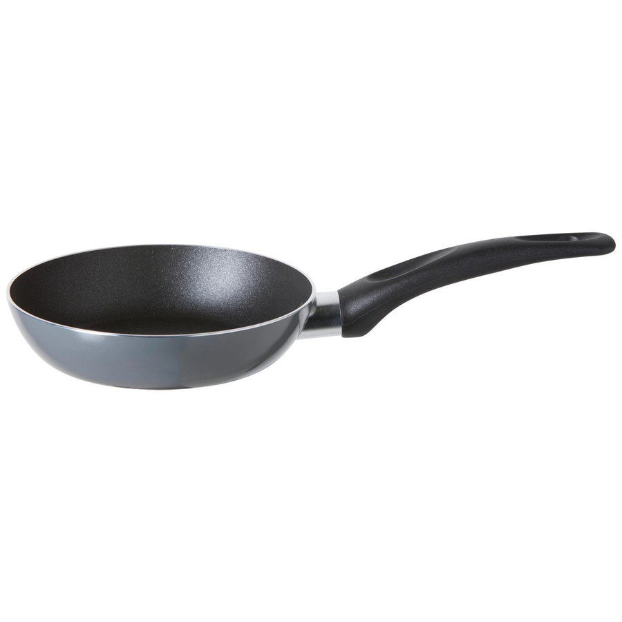 Mömax Bratpfanne Basic aus Aluminium mit Antihaftbeschichtung, Schwarz/Grau, Durchmesser: 16 cm - Bild 2