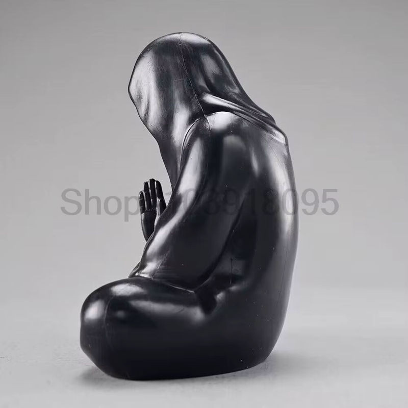 Bandai Nazgul Ringwraith Mini Figur Horror Action Figur aus Kunstharz in Schwarz als Desktop Dekoration und Sammlerstück - Bild 1