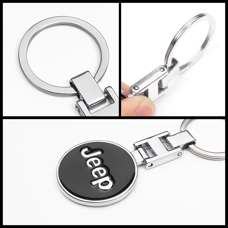 Jeep Schlüsselanhänger, Metall, Auto-Emblem - Bild 5