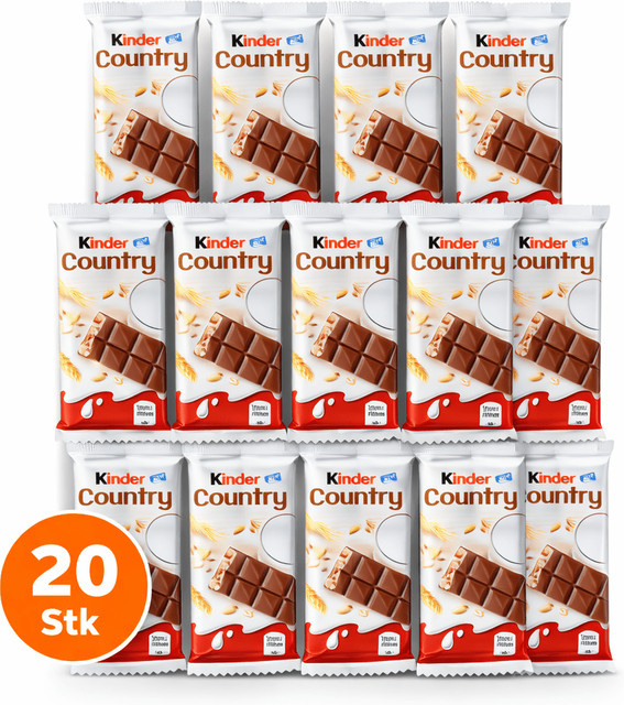 Kinder Country Schokoriegel 20 x 23,5 g - Bild 1