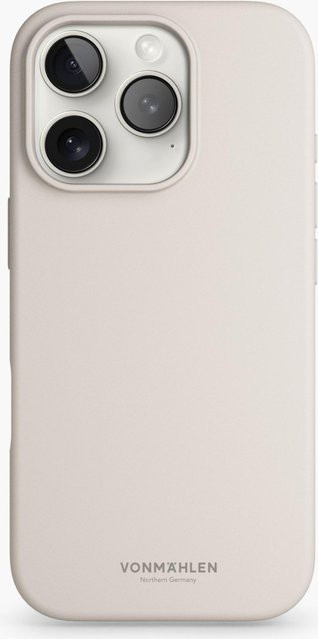 Soft Silicone Case MagSafe kompatible Schutzhülle für iPhone 16 Pro Max in Beige - Bild 1