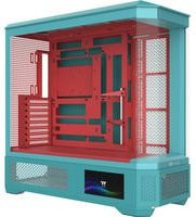 Thermaltake View 600 TG Big-Tower-Gehäuse in Mint Strawberry (Grün, Pink, Multicolour) mit E-ATX Unterstützung - Bild 1