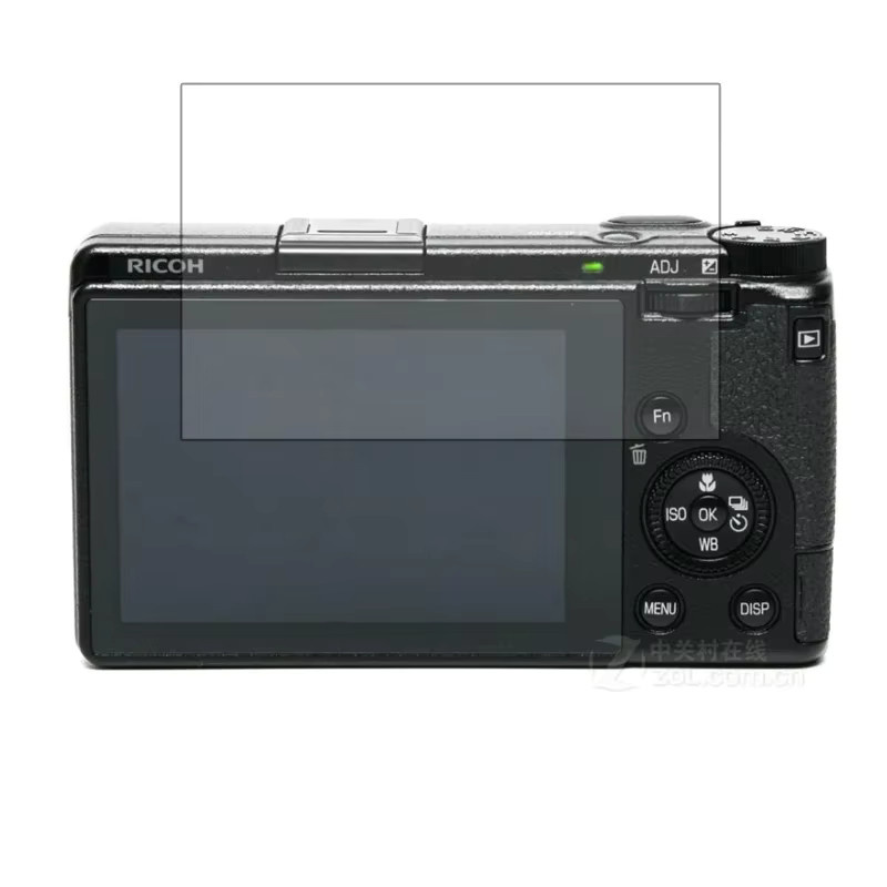 Ricoh Schutzfolie aus gehärtetem Glas für LCD-Bildschirm Ricoh GR GRII GRIII Mark II und III in Transparent - Bild 1