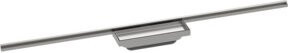 Hansgrohe RainDrain Minimalistic Duschrinne aus Edelstahl in Silber, B/L: 100 x 10 cm (befliesbar) - Bild 1