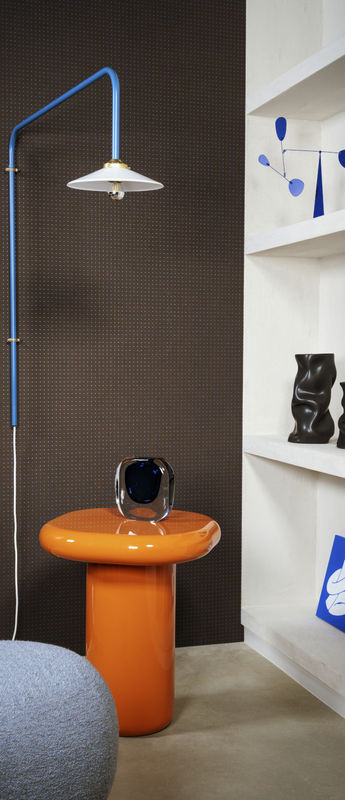 Arte International Wallpaper Dots 31033 in Braun mit abstraktem Bauhaus-Design und High-Gloss-Finish - Bild 2