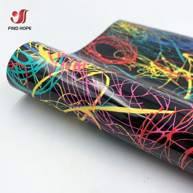 3D-Muster Vinyl Wärmeübertragung HTV für Kleidung in Multicolour - Bild 1