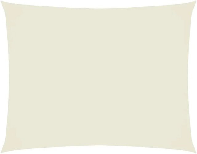 Furnicato Sonnensegel aus PU-beschichtetem Oxford-Gewebe rechteckig in Creme, Breite: 25 m, Tiefe: 35 m - Bild 1