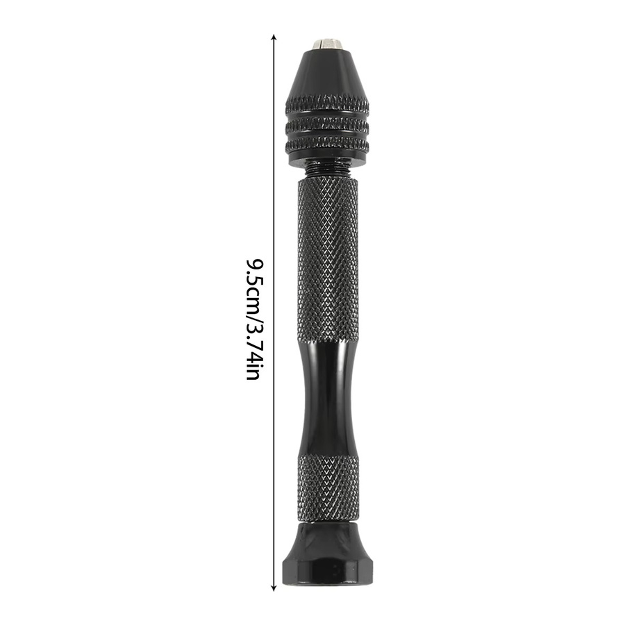 Toorise 49-teiliges Handbohrer-Set aus Aluminium mit Bohrern von 0,5 bis 3 mm für Schmuck, Handwerk und Holzbearbeitung - Bild 2