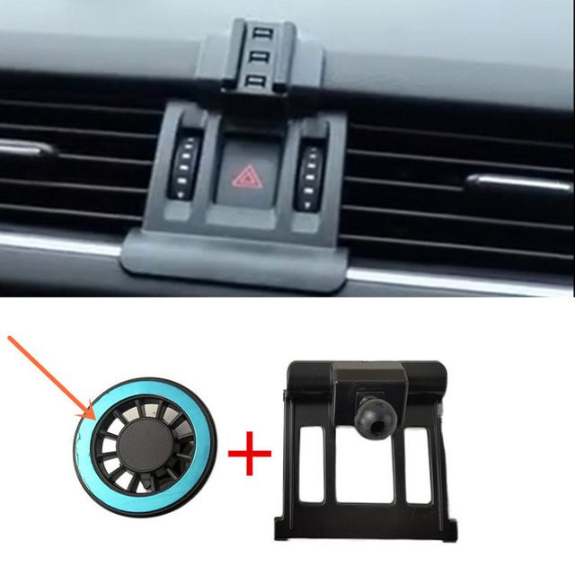 Magnetische Handyhalterung aus ABS für Skoda Octavia III A7 (2015-2021) in Schwarz - Bild 1
