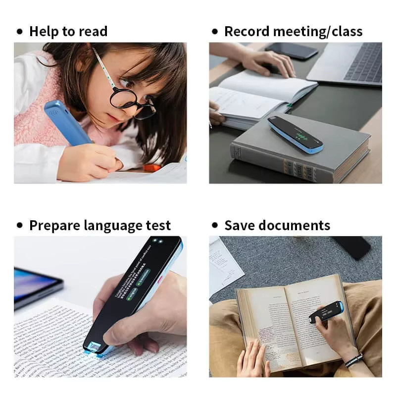 NeWYeS Scan Reader Pen 3 PRO Intelligenter Sprachscan-Übersetzerstift für 112 Sprachen zur Unterstützung bei Legasthenie und Autismus - Bild 6