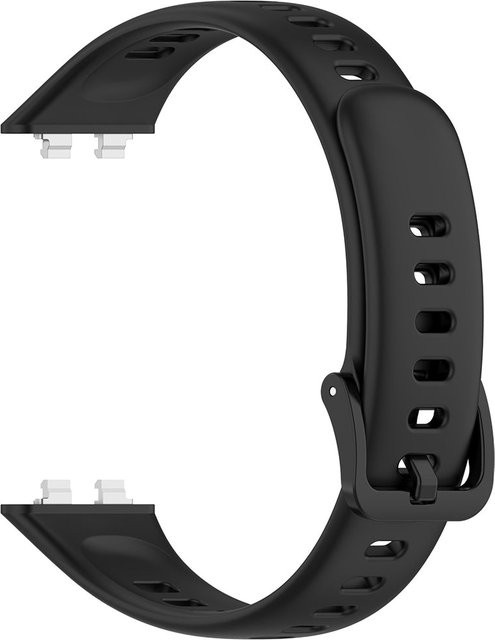 Techsuit Armband für Huawei Band 11 / 11 Pro, Silikon, Schwarz, Unisex - Bild 1
