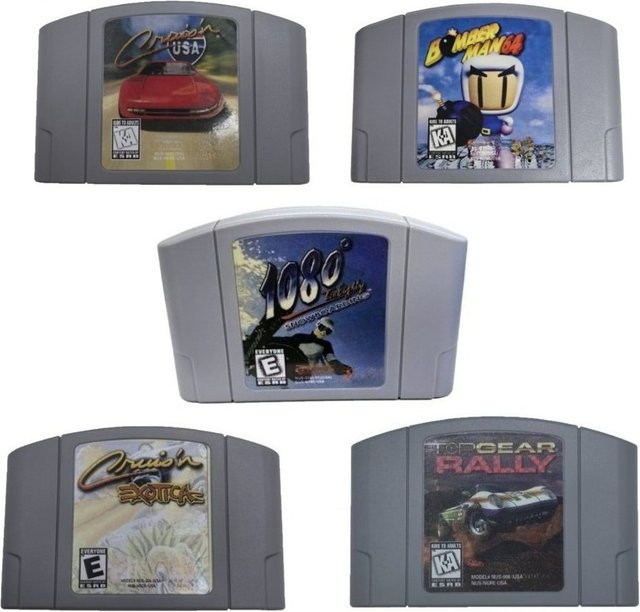 Snowboard Kids, Videospiel mit Nintendo 64 - Bild 1