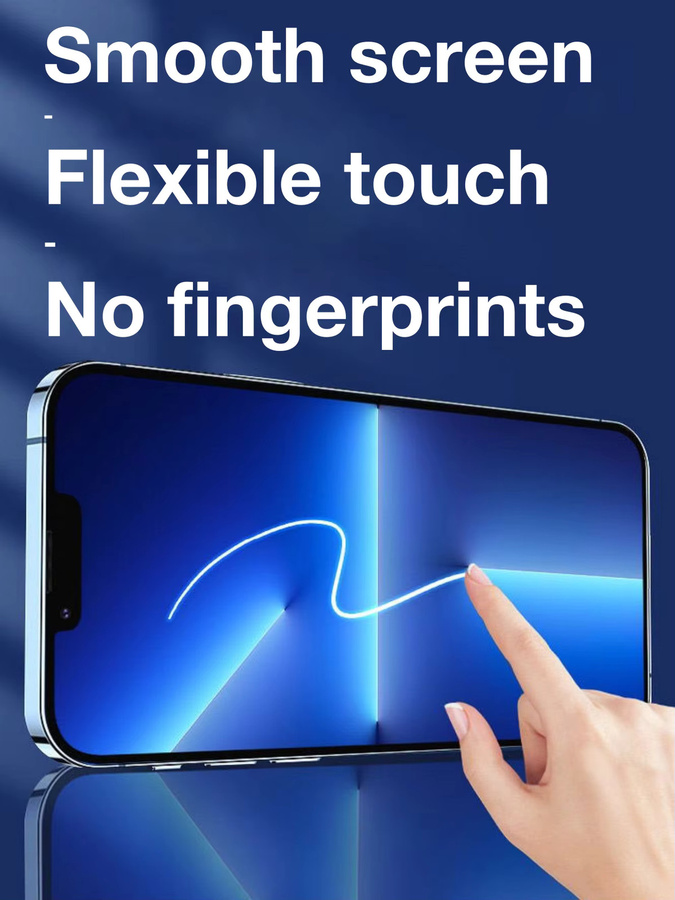 Displayschutzfolie aus gehärtetem Glas für OPPO Reno Serie inklusive automatischem Staubentfernungsset, transparent - Bild 3