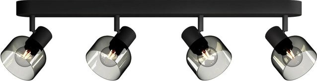 Philips Hue Spot Sleet Deckenleuchte 4-flammig Schwarz mit Glas und Metall, verstellbar, E14, 25 W - Bild 1