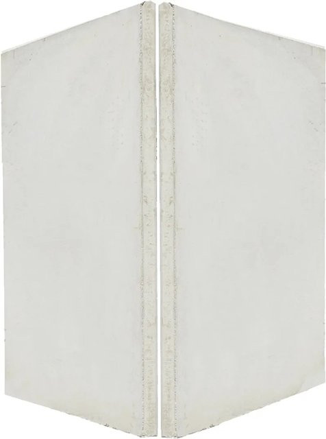 EHL Stützwinkel L-Stein Ecke in Sichtbetonoptik Grau, Wandstärke: 12 cm, Breite: 100 cm, Höhe: 155 cm - Bild 1