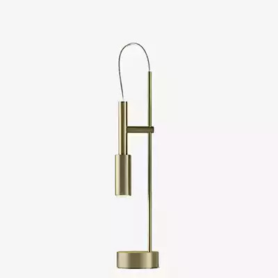 Panzeri Tubino Plus LED Tischleuchte in Gold/Messing - Bild 1