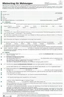 RNK Verlag Mietvertrag Wohnung für Professionals - Bild 1