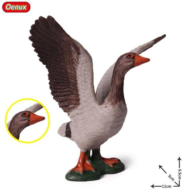 Oenux Geflügelmodell Bauernhoftiere Spielfiguren ab 3-6 Jahren - Bild 1