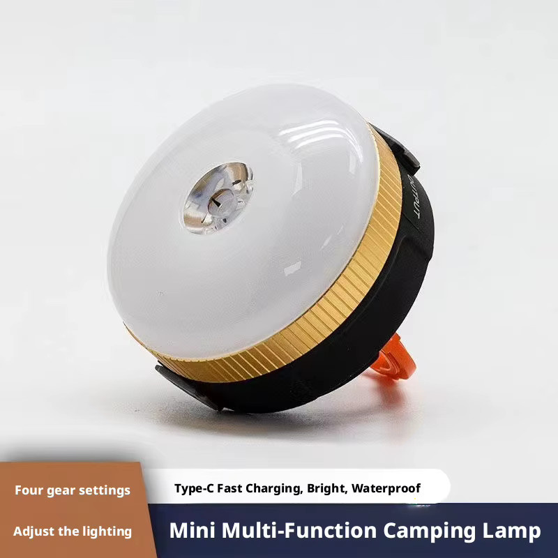 ESMARTER LED Campinglampe wiederaufladbar mit Magnetfunktion und wasserdichtem Design in Schwarz und Weiß - Bild 4