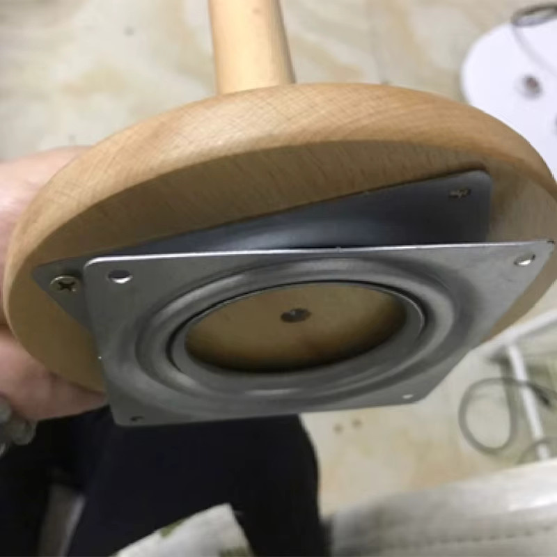 3 Zoll Drehteller Basis in Silber für Plattenspieler und Display-Hardware, 360 Grad drehbar - Bild 2