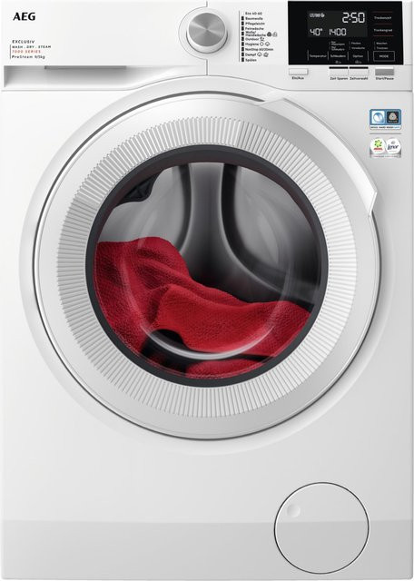 AEG Stand-Waschtrockner LWR7G60699 in Weiss mit Aquastop und Quick Wash - Bild 1