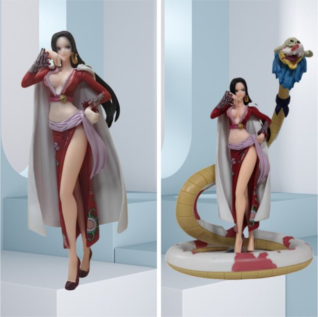 Bandai One Piece Boya Hancock Salome Szenerie, Anime-Modell, Ornament - Bild 1