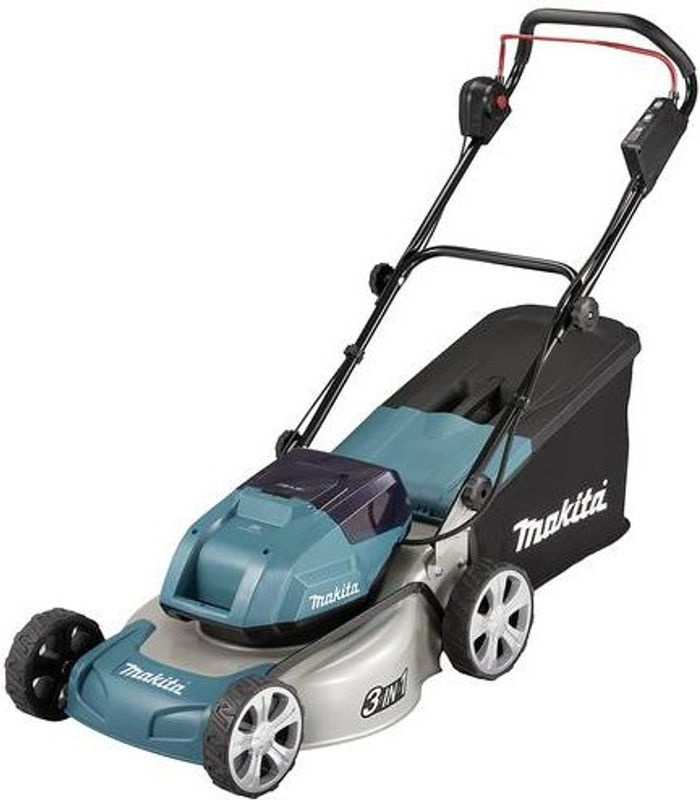 Makita Akku Rasenmäher ohne Akku und Ladegerät mit 46 cm Schnittbreite (2x18V) - Bild 2