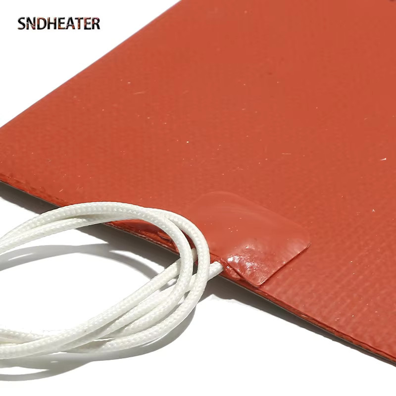 SNDHEATER Silikon-Heizmatte mit 3M-Klebstoff und Kabel für Öltanks in verschiedenen Größen und Spannungen (5V, 7V, 12V, 24V) - Bild 3