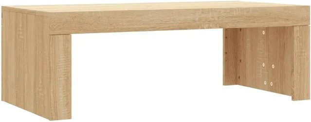 vidaXL Couchtisch in Sonoma-Eiche, moderner Couchtisch aus Holzwerkstoff in Braun, B/T/H: 102 x 50 x 36 cm - Bild 1