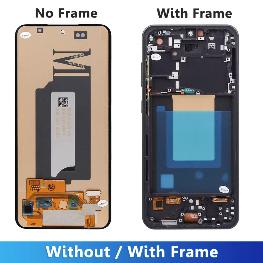 Samsung S24 FE LCD-Display mit Touchscreen-Digitizer-Baugruppe in Schwarz als Ersatzteil für S721B S721U S721W S7210 - Bild 3