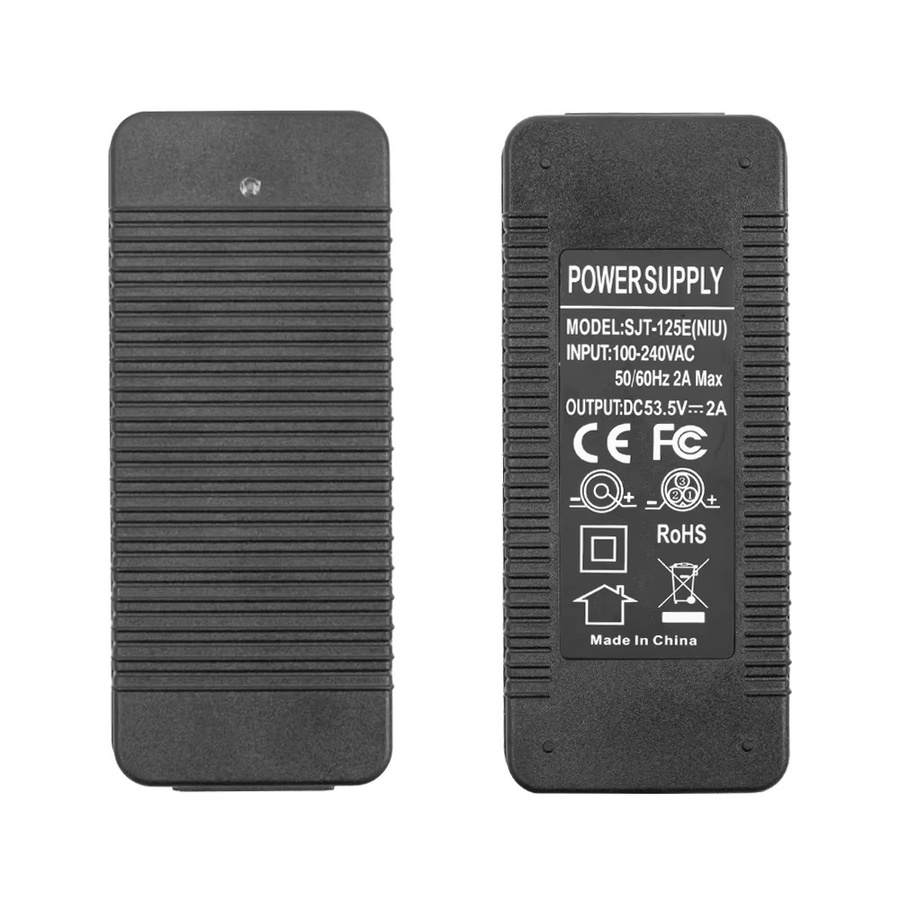 NIU Elektroroller Akku-Ladegerät 53,5 V 2A Lade-Netzteil in Schwarz für KQi1 Pro, Sport, KQi2 Pro, KQi3 Pro, Sport und Max - Bild 2