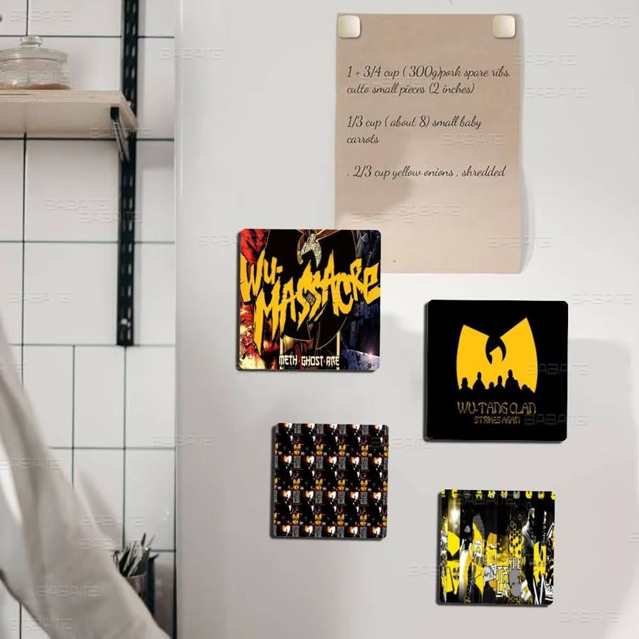Sänger W-WU-T--TANG Anime Kühlschrankmagnet aus PVC in Multicolor für deine Küchendekoration - Bild 2