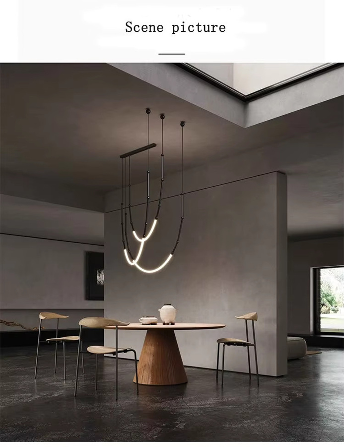 Nordische Pendelleuchte von MZISOSOD für Esstisch, Wohnzimmer und Küche - Bild 3