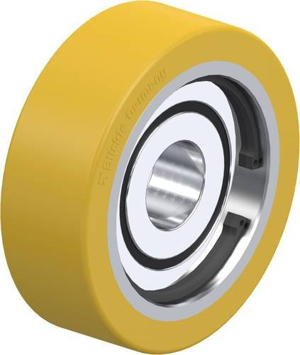 Blickle Führungsrolle FSTH 75x25/20-15K in Gelb-Braun mit 75mm Durchmesser und 215kg Tragfähigkeit - Bild 1