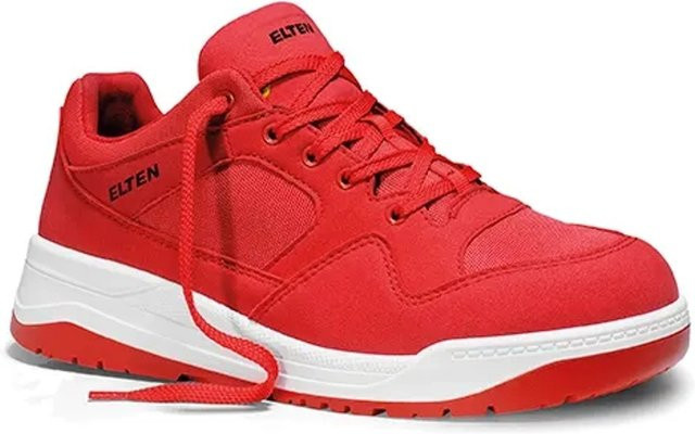Elten Sicherheitshalbschuh Maverick Red Low ESD S3 in Rot, Größe 44 - Bild 1