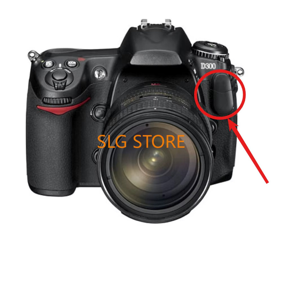 Nikon 10-Pin Fernauslöser Terminal Obere Abdeckung mit Flash Gummi in Schwarz für D3 D3X D3S D4 D4S D5 D6 D500 D700 D800 D800E D810 D850 Z9 - Bild 2