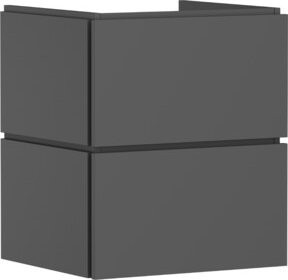 Hansgrohe Waschtischunterschrank Xilesa E in Anthrazit, B/T: 53,0 x 47,0 cm - Bild 1