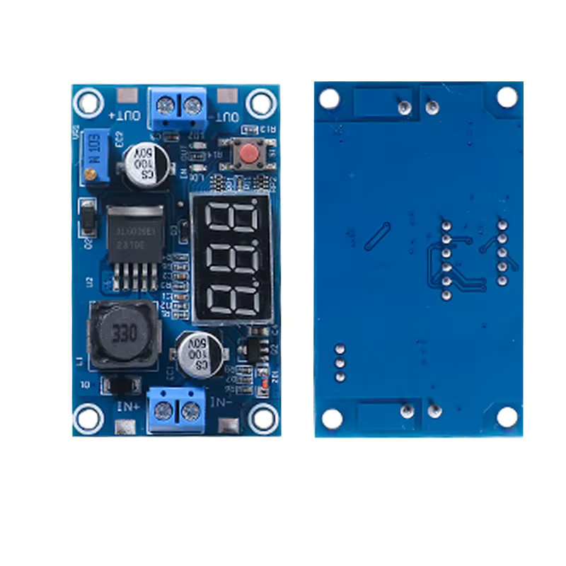 XL6009 DC-DC einstellbares Boost-Modul mit Digitalanzeige, 5–32 V bis 5–40 V, 4 A, Blau - Bild 2