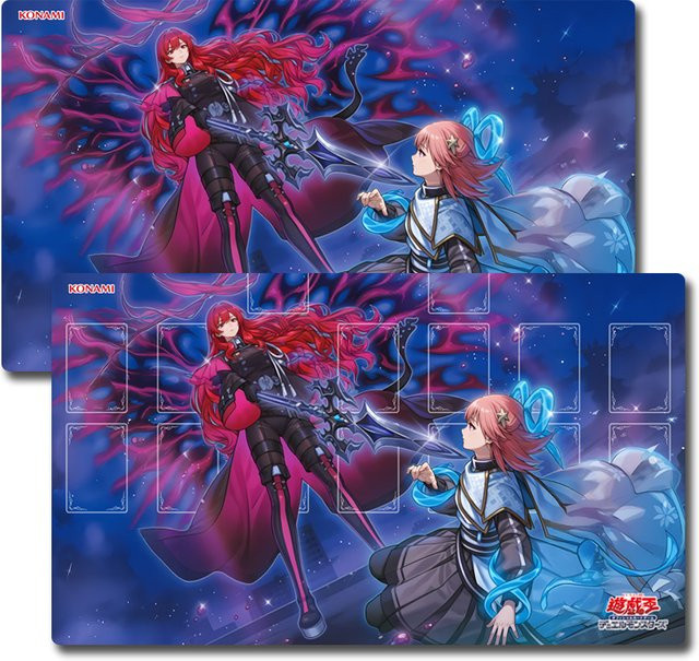 Bandai Yu-Gi-Oh! Exosisters Bat Mater Spielmatte, Gummi, Bunt / Mehrfarbig - Bild 1
