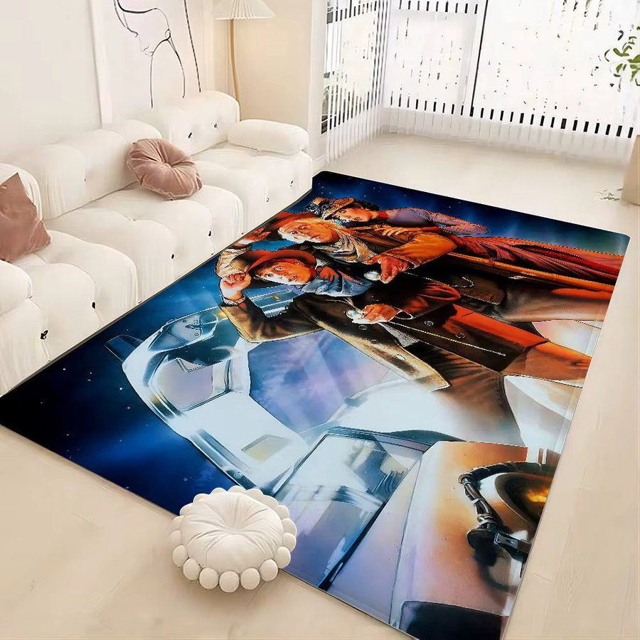 Fußmatte Back To The Future im Nordic Stil, Rechteckig, B/B: 60 x 40 cm, Multicolour - Bild 3
