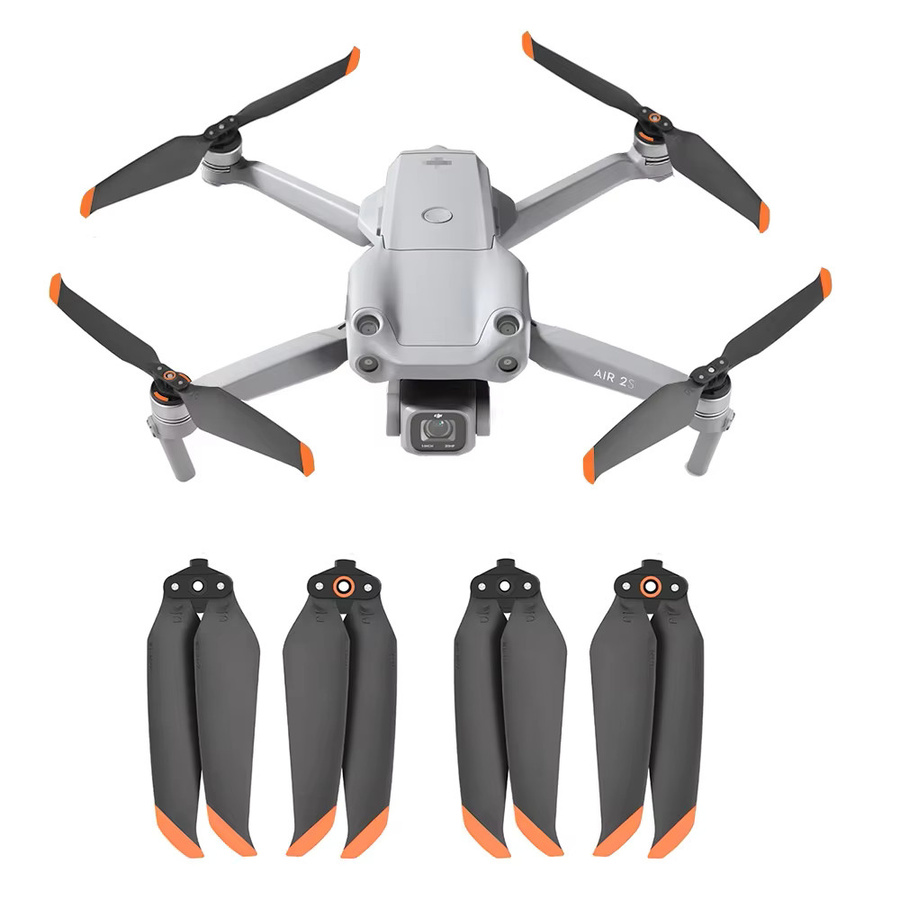 NeebRC Geräuscharme Propeller 7238F für DJI Mavic Air 2 und Air 2S in Schwarz oder Silber - Bild 2
