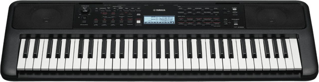 Yamaha PSR-383 Keyboard in Schwarz - Bild 1