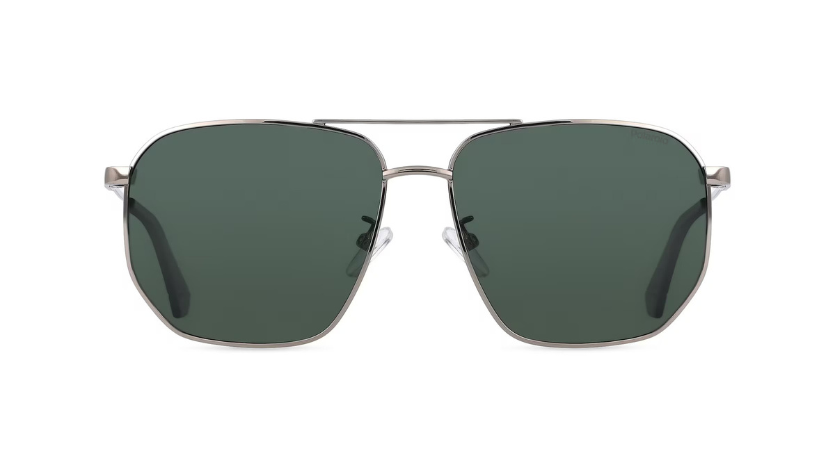 Polaroid PLD 4141/G/S/X Sonnenbrille Pilot, Vollrand, Metall, Herren, grau - Bild 1
